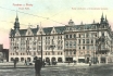 120 - Hotel Paříž a palác Obchodní a živnostenské komory z Josefského náměstí, od domu U Hybernů
